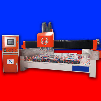 Sistema de controlo DSP 5 eixos Máquina de escultura 3D CNC em pedra para gravação em mármore de granito