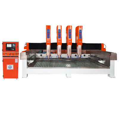 Sistema de controlo DSP 5 eixos Máquina de escultura 3D CNC em pedra para gravação em mármore de granito