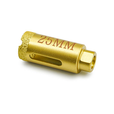 Forro de núcleo segmentado de diamante para perfuração de mármore e pedra dura 19-125 mm de diâmetro