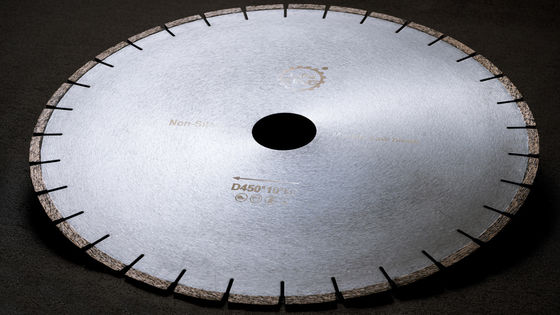 Lâmina de serra de mármore de 350 mm-400 mm, feita de aço inoxidável e diamante para corte de mármore