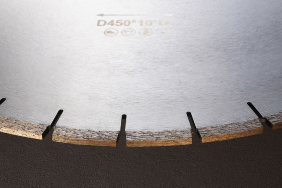 Lâmina de serra de mármore de 350 mm-400 mm, feita de aço inoxidável e diamante para corte de mármore