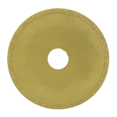 Vacuum Brazed Segmentado 4 polegadas 105 * 1.4 * 20mm Diamond Saw Blade para corte seco de granito metal