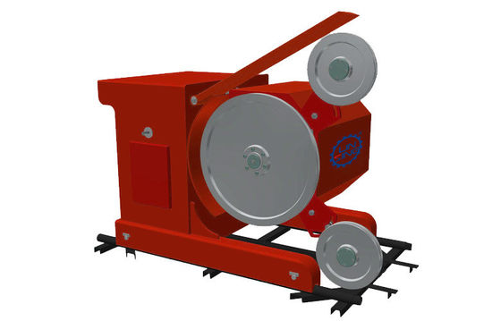 Máquina de corda de fio de diamante de tensão 380V para cortar pedra calcária de mármore a 45KW Economia