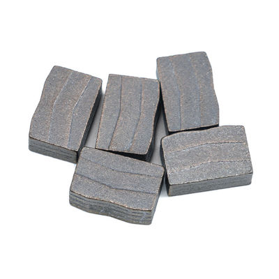 Segmentos de diamantes de pó metálico para corte de basalto Ferramentas de corte de pedra duráveis