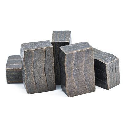Segmentos de diamantes de pó metálico para corte de basalto Ferramentas de corte de pedra duráveis