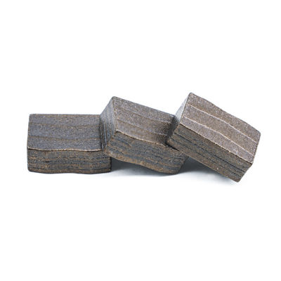 Segmentos de diamantes de pó metálico para corte de basalto Ferramentas de corte de pedra duráveis