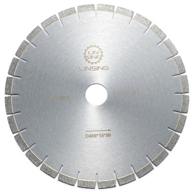 Disco de corte de diamante de 350/400/450 mm com eficiência e desempenho melhorados