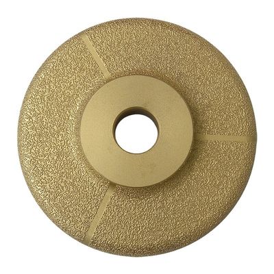 Roda de braçagem a vácuo de resina de diamante em pó metálico para corte de borda de laje de pedra de granito