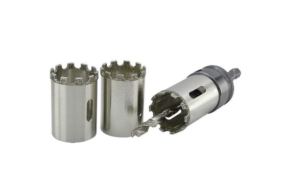 40 mm comprimento de vácuo Brazed Core Drill Bit para secagem de perfuração pedra Dekton porcelana mármore