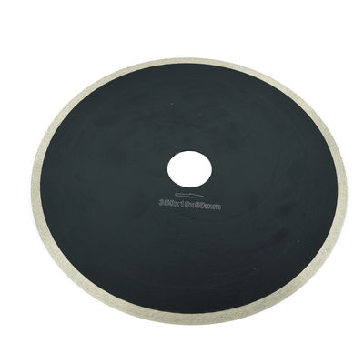 Disco de corte contínuo de borda de aço inoxidável para lâmina de diamante de quartzo cerâmica de porcelana