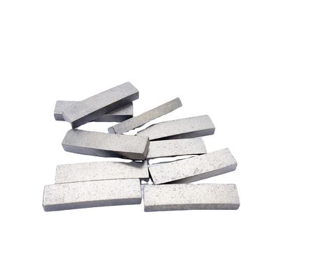 Segmentos de lâmina de serra sinterizada de diamante para máquina de soldagem de pedra