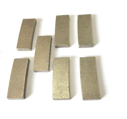 Segmentos de lâmina de serra sinterizada de diamante para máquina de soldagem de pedra