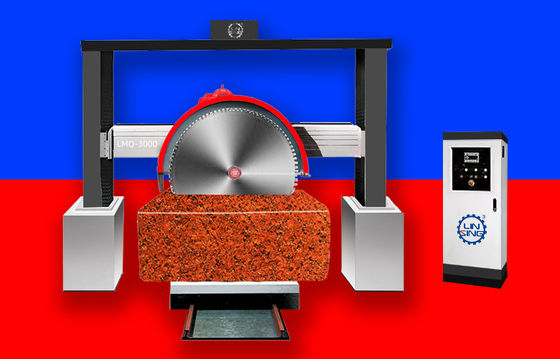Economia Máquina de corte de grades de pedra para corte de granito vermelho, mármore e calcário