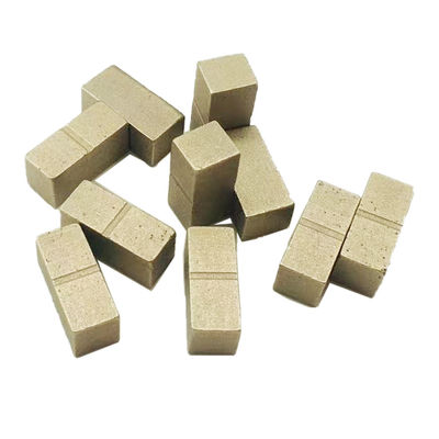 24*11*10mm Segmentos de diamante dourado e personalizado aceitável para lâminas de mármore de pedra
