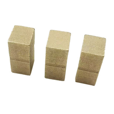 24*11*10mm Segmentos de diamante dourado e personalizado aceitável para lâminas de mármore de pedra