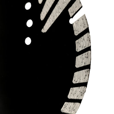 Blade de serra turbo-diamante prensada a quente para proteção de inclinação Dentes Vantagem de corte rápido
