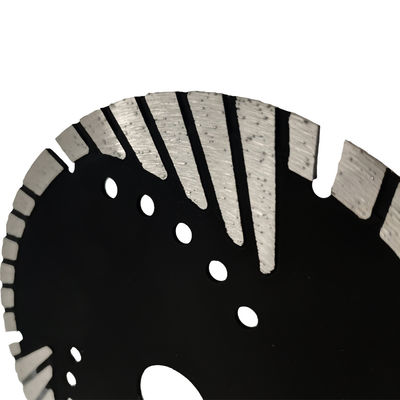 Blade de serra turbo-diamante prensada a quente para proteção de inclinação Dentes Vantagem de corte rápido