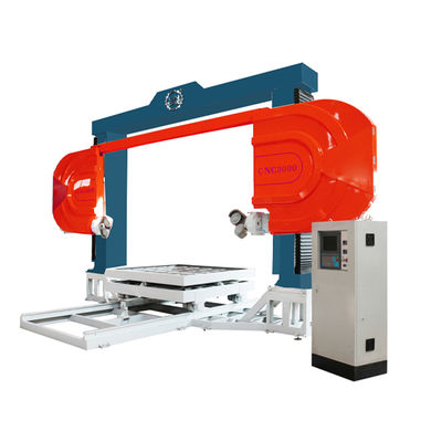 Sistema de controlo CNC para corte cilíndrico de placas curvas de mármore de pedra