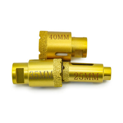 Segmento de broca de diamante de vácuo para diâmetro de mármore de 19 a 125 mm
