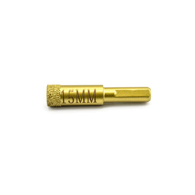 Segmento de broca de diamante de vácuo para diâmetro de mármore de 19 a 125 mm