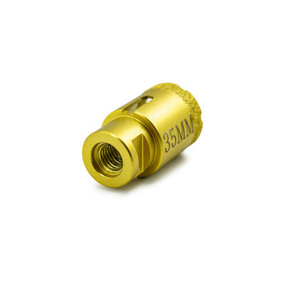Segmento de broca de diamante de vácuo para diâmetro de mármore de 19 a 125 mm
