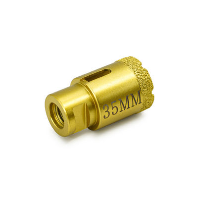 Segmento de broca de diamante de vácuo para diâmetro de mármore de 19 a 125 mm