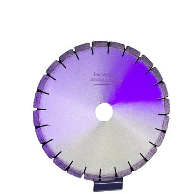 Máquina de corte de disco de pedra vulcânica 350*40*3.3*15*50mm