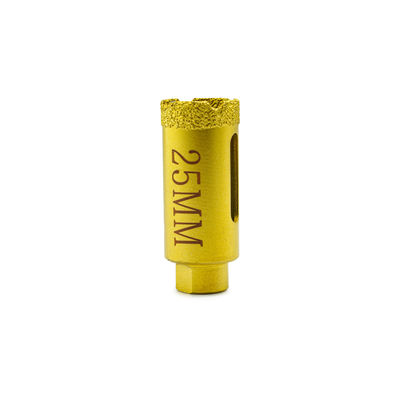 LINSING Vacuum Brazed CNC Diamond Core Drill Bits para Perfuração de Pedra 19-125mm Diâmetro