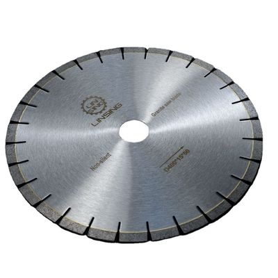 Máquina de corte de ponte D400mm Granito Diamante Saw Blade com estreita U Slot não silencioso