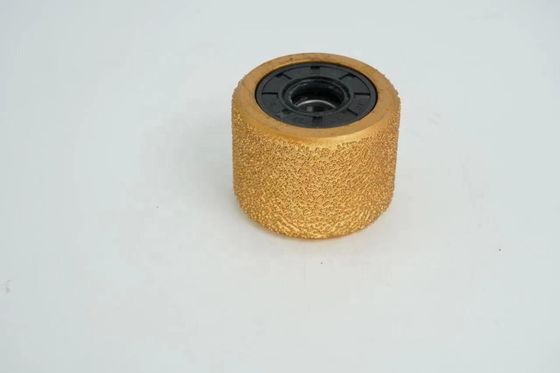 Diamond Bush Hammer Vacuum Brazed Grinding Wheel para ferramenta de moagem de pedra de granito de mármore