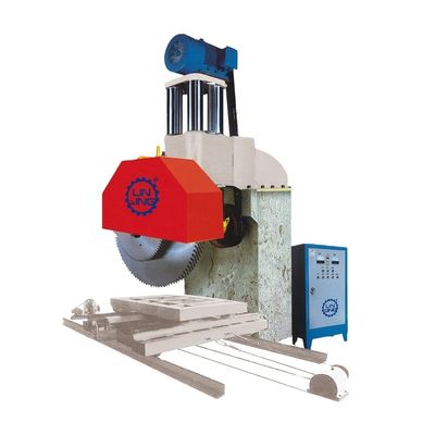 Máquina de corte de pedra de 55 kW com motor de 1600 mm de braço único e lâmina multipla para cortador de blocos de granito