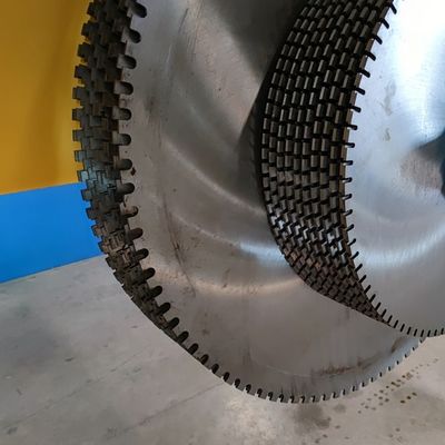 Máquina de corte de pedra de 55 kW com motor de 1600 mm de braço único e lâmina multipla para cortador de blocos de granito