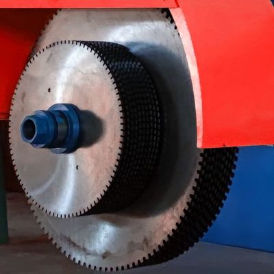 Máquina de corte de pedra de 55 kW com motor de 1600 mm de braço único e lâmina multipla para cortador de blocos de granito