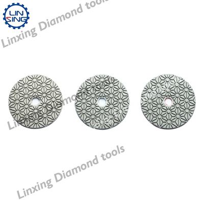 Ferramentas de polimento de diamantes para granito, mármore e pedra de 3 passos