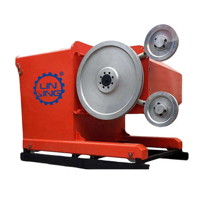 Distância máxima de corte 2050mm Máquina de fio de diamante para mineração de granito em pedreira
