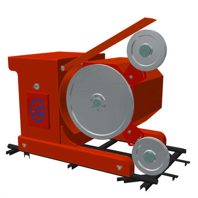 Distância máxima de corte 2050mm Máquina de fio de diamante para mineração de granito em pedreira