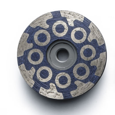 Roda de moagem de diamantes de 4 polegadas aceitável para ferramentas de hardware cheias de resina