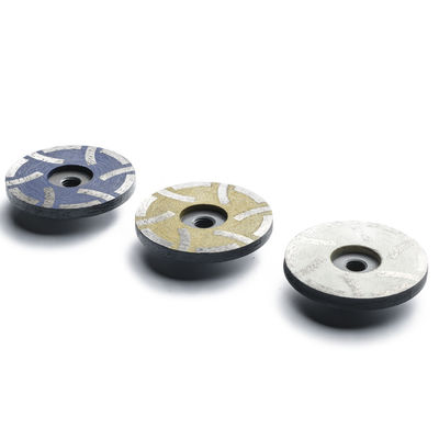 Roda de moagem de diamantes de 4 polegadas aceitável para ferramentas de hardware cheias de resina