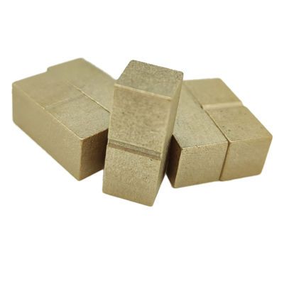 Segmento de diamante de forma plana para calibração de mármore e travertino 24*10*10mm personalizado