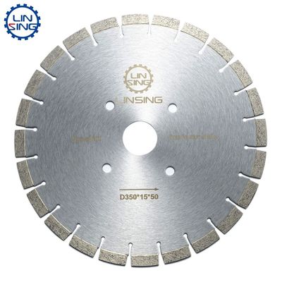 Disco de cortador de lâmina de serra de diamante de 14 polegadas para ferramentas de corte de arenito de lava Diâmetro 350 mm