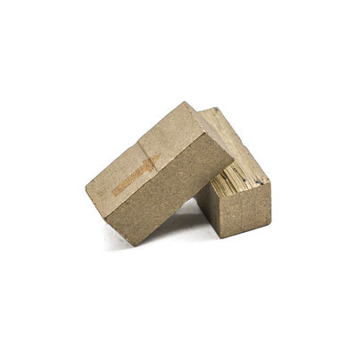 Segmento de diamante brasado de alta frequência 24x10x10 mm para corte de mármore na fabricação