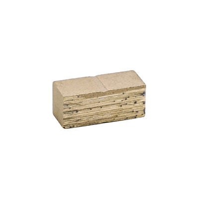 Segmento de diamante brasado de alta frequência 24x10x10 mm para corte de mármore na fabricação
