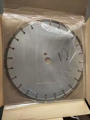 Lâmina de serra de diamante soldada a laser de concreto de 450 mm para corte de concreto