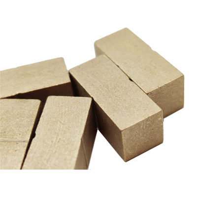 Cortar rápido e durável 30*10*10 segmentos de diamante de sanduíche para corte de travertino bege