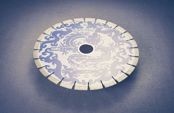 Disco de corte de pedra de granito de 14'' lâmina não-slift com ferramenta de máquina de lâmina de ponte de laser