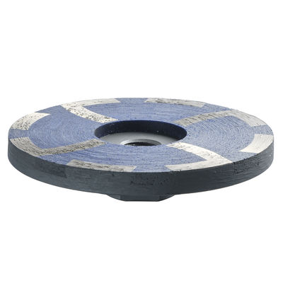 6 polegadas roda de moagem de diamante ferramentas de moagem de pedra roda de taça radial com 6 segmentos