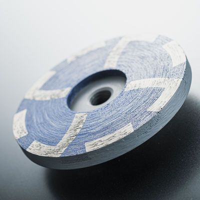 6 polegadas roda de moagem de diamante ferramentas de moagem de pedra roda de taça radial com 6 segmentos