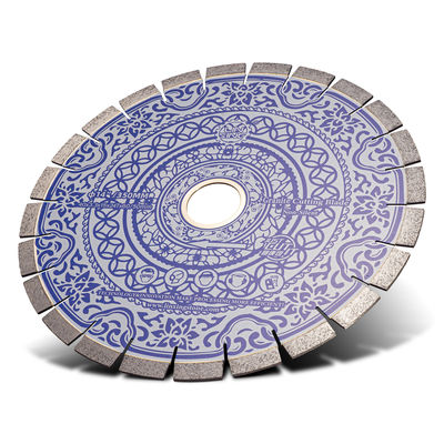 5/8in Arbor tamanho D350MM Diamond Cutting Saw Blade com revestimento Ti- revestido