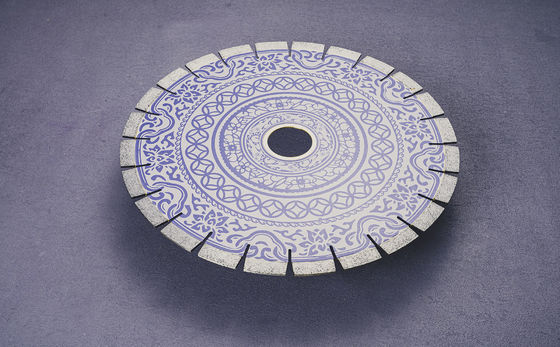 ARC Forma Diamant Metal Powder 350mm Lâmina para Lazer Bridge Granite Tile Cutting Disc