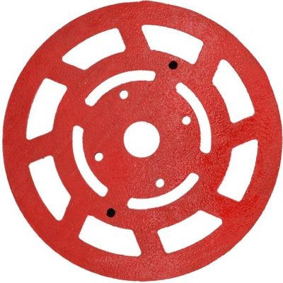 Disco de moagem de diamantes de ligação de metal de suporte personalizado para polir granito de forma redonda
